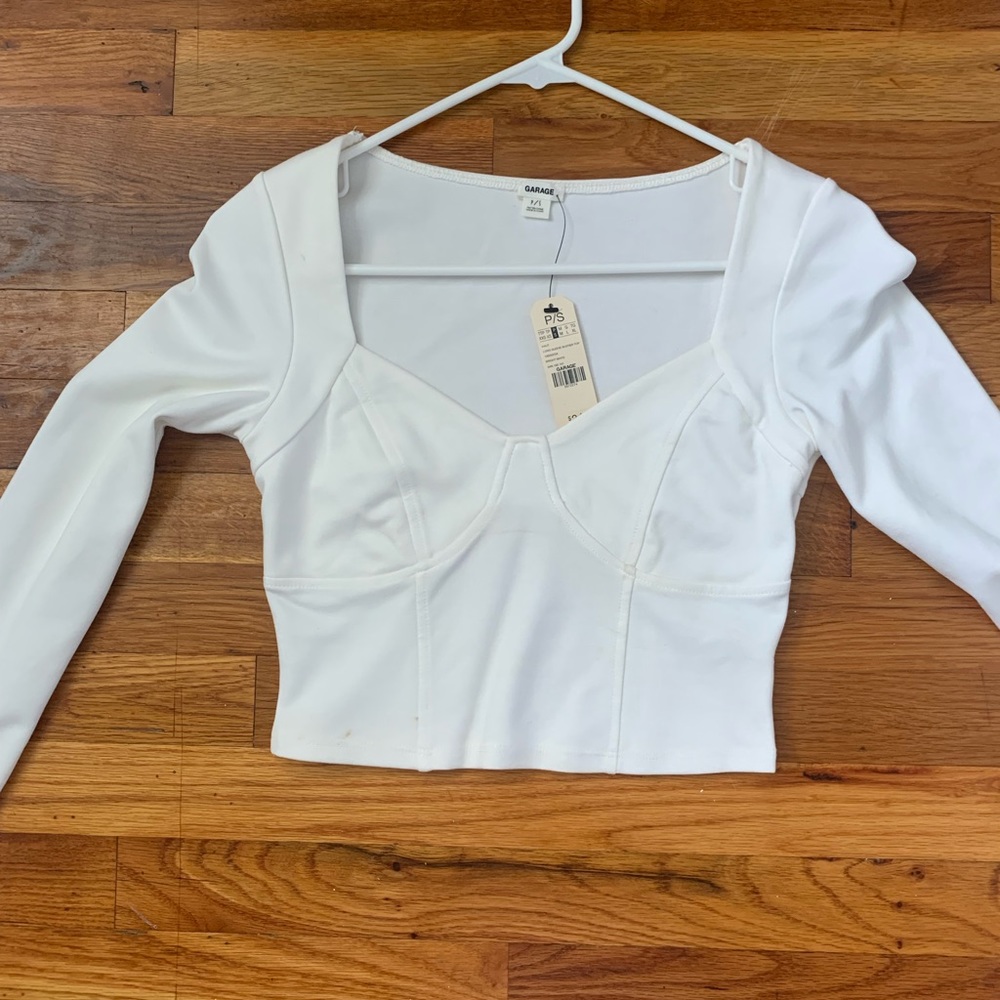 new Garage long sleeve top